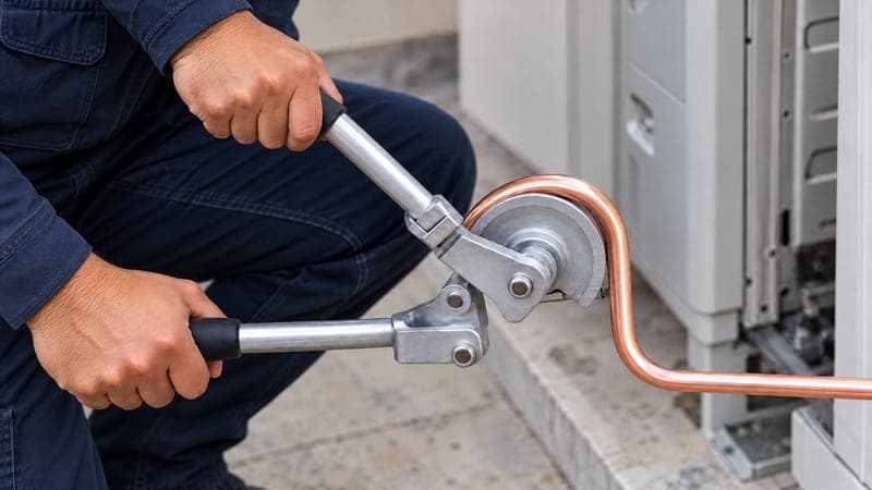 أداة ثني النحاس تصنع انحناءً ناعمًا بدون كسر